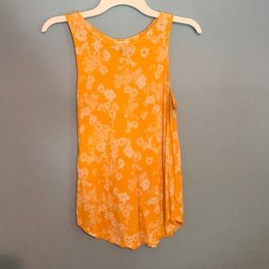 Floral tank top
